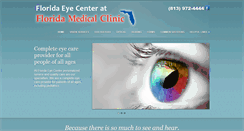 Desktop Screenshot of flaeyecenter.com
